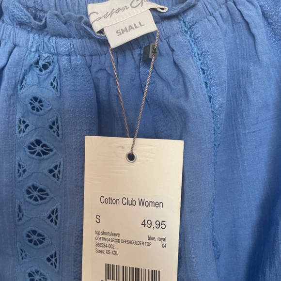 NWT Short Blue Top - S - Picture 3 of 4